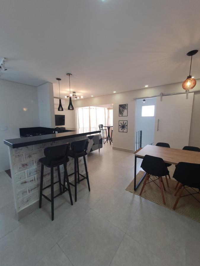 Lindo Duplex Guaruja 2 Quartos A 300 Mts Praia Enseada Kültér fotó