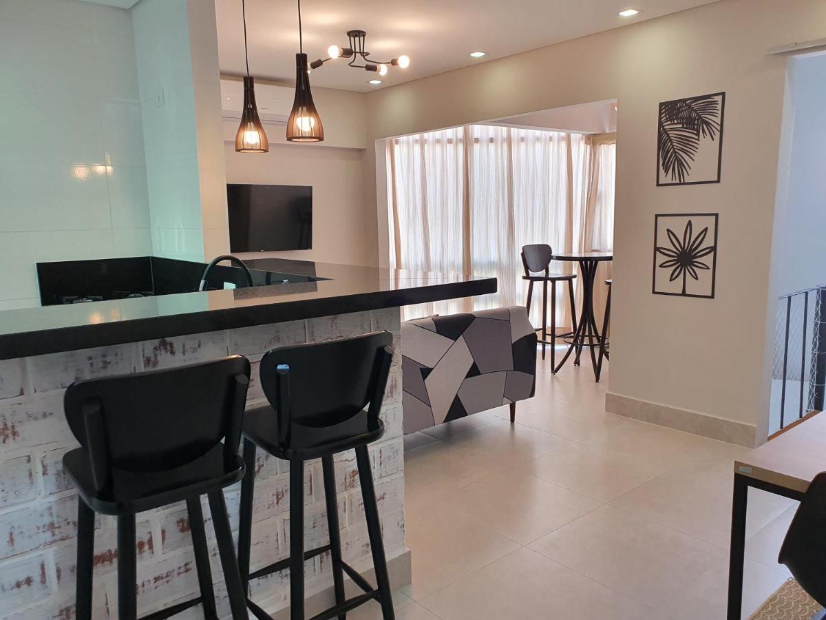 Lindo Duplex Guaruja 2 Quartos A 300 Mts Praia Enseada Kültér fotó