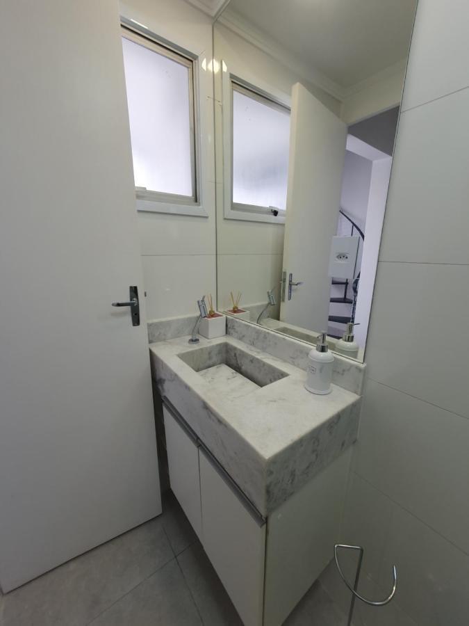 Lindo Duplex Guaruja 2 Quartos A 300 Mts Praia Enseada Kültér fotó