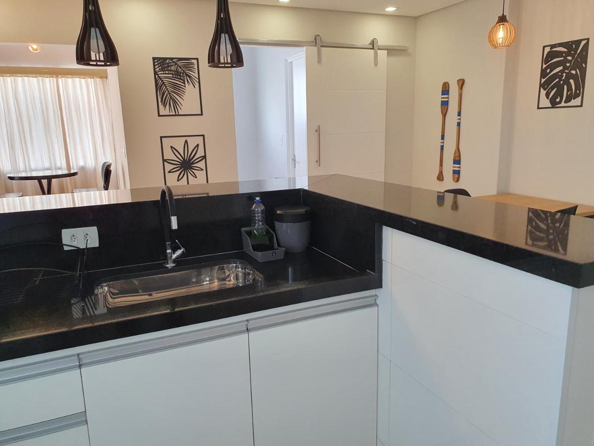 Lindo Duplex Guaruja 2 Quartos A 300 Mts Praia Enseada Kültér fotó