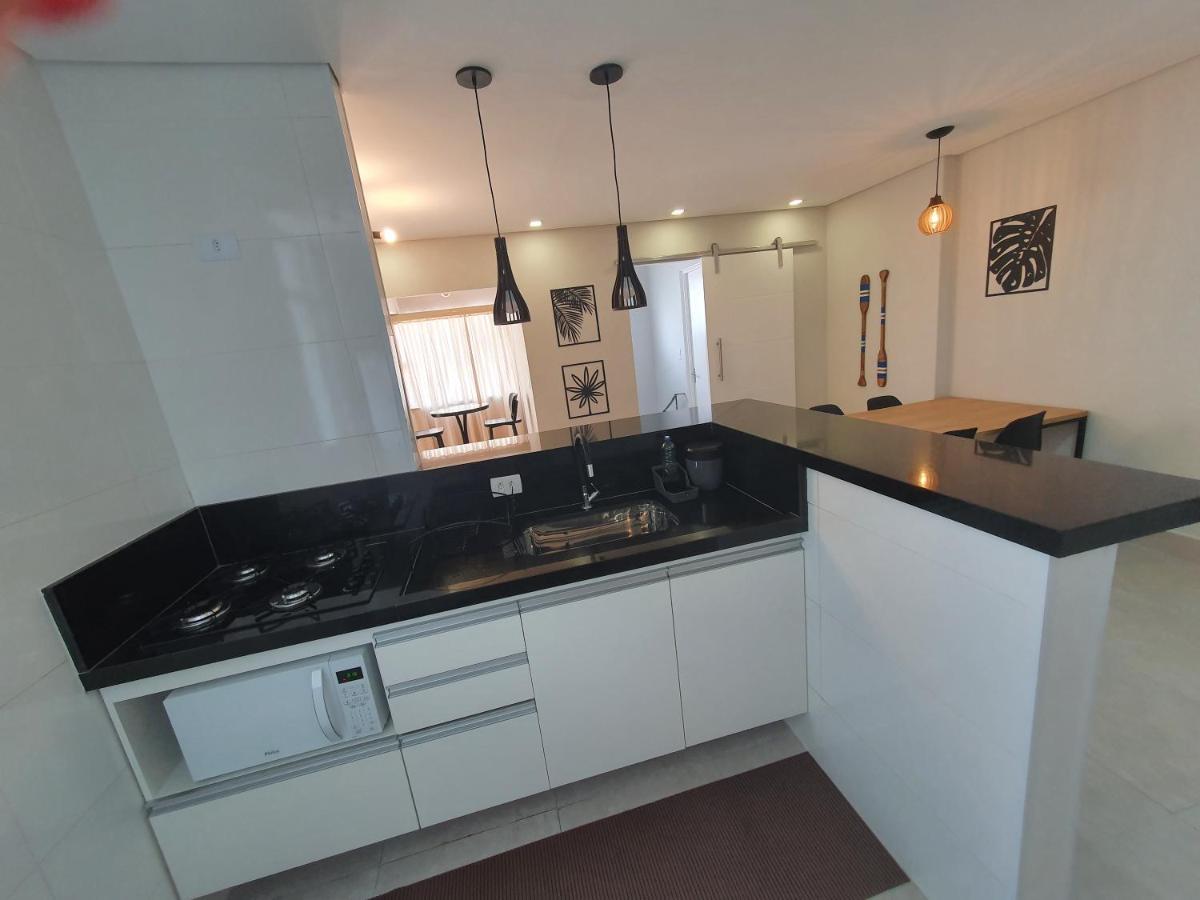 Lindo Duplex Guaruja 2 Quartos A 300 Mts Praia Enseada Kültér fotó